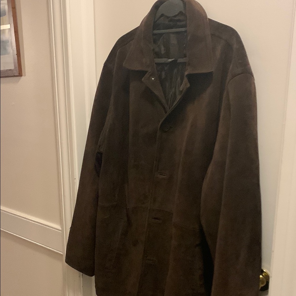 J. Crew Brown Leather/Suede Jacket